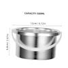 Didiseaon 2pcs 500ml Aluminum Wax Pot Replacement Inner Liner for Portable Wax Warmer Machine Hair Removal Professional Melting Bowl Accessory for Home Use view 2
