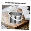 Didiseaon 2pcs 500ml Aluminum Wax Pot Replacement Inner Liner for Portable Wax Warmer Machine Hair Removal Professional Melting Bowl Accessory for Home Use view 3