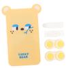 BEBEMOKO 1set Portable Leakproof Lens Organizer Cartoon Case for Easy Storage Travel Small Holder for Women view 1