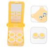 BEBEMOKO 1set Portable Leakproof Lens Organizer Cartoon Case for Easy Storage Travel Small Holder for Women view 3