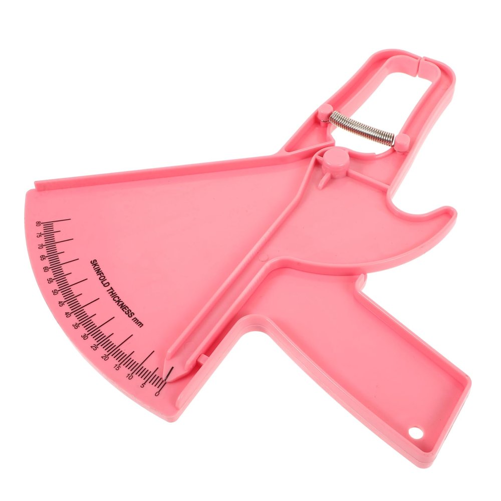 BEBEMOKO Skinfold Caliper Measuring Tool Portable Fat Measurement Accessory for Accurate Body Composition Tracking Lightweight Fitness Enthusiasts and Personal Trainers