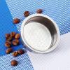 Stainless Steel Coffee Filter, Reusable 2 Layers Pressurized Filter Basket Strainer, 51mm Pressurized Porous Filter, Coffee Machine Replacement Accessories view 3