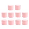 Refillable Plastic Empty Face Cream Cosmetic Container with Lid Pink-100g view 1
