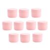 Refillable Plastic Empty Face Cream Cosmetic Container with Lid Pink-100g view 2