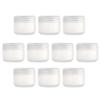 Refillable Plastic Empty Face Cream Cosmetic Container with Lid Clear-100g view 2