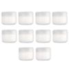 Refillable Plastic Empty Face Cream Cosmetic Container with Lid Clear-100g view 4