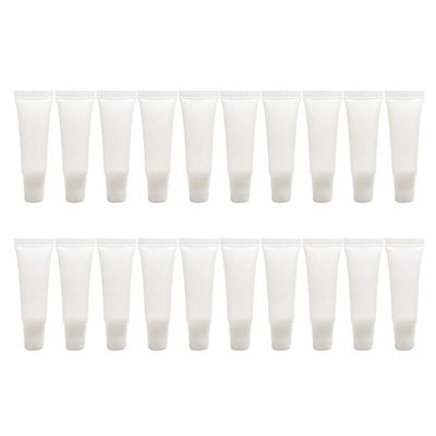 20pcs Empty Plastic Tubes Lip Gloss Balm Cosmetic Cream Containers 15ml