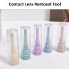 5/10Pcs Portable Lens Remover Tool with Easy Carry Plunger Suctions Cup Applies Contacts Safely view 4