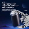 Silver IPX7 Waterproof Wet/Dry USB Rechargeable Electric Razor for Men - Portable Mini Electric Shaver for Travel, Office, Business Trips view 2
