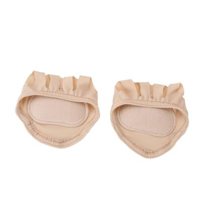 SEWOART Beige Ball of Foot Cushion Pad Made of Stretch Fabric and Memory Foam, Comfortable to Wear and Reduces Pressure, Forefoot Protector for Foot Pain Relief