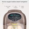 3 in 1 Foot Bath Massager, 6 Motorized Massage Rollers with Time Temperature Control, Multifunctional Bathtub for Relieving Stress from Tired Foot view 4
