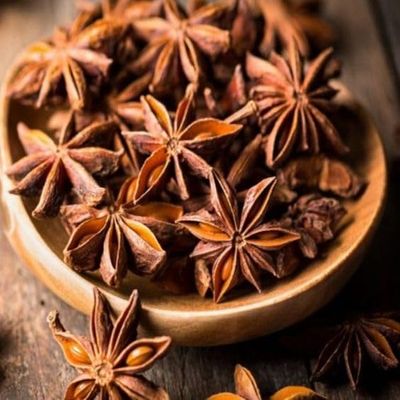 Trothic Spices Star Anise Whole | Chakri Phool | Badhiyan Fool | Spice Natural Aromatic and Organic - 50 Grams