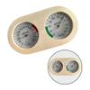 Feegow Sauna Thermometer Sauna Thermometer - 2 in 1 Wood Sauna Thermo-Hygrometer - Pine Wood Temperature And Humidity Monitor - Sauna Accessories view 3