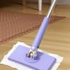 Fizepgo Automatic Cloth Changing -ni Mop | Push-Pull Handle Design Facial Tissue Mop | Dust Mop Rotating Dust Cleaner - Dry And Wet Easy Use For Kitchen Bathroom House Wall Mirrors view 3