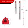 XIANGBIN Spin Mop Head Replacement Set Compatible with Vileda Turbo Microfibre,1 Handle+1 Base Great for Bathroom floors and Cleaning the HouseNote: Microfibre mop heads are not included view 2