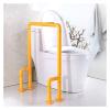 Shower Handle, Handicap Grab Bars, Safety Grab Bars Accessible Floor-Standing Urinal Elderly Disabled Bathroom Rail view 3