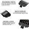 HAPPOW 10PCS Hair Clipper Clipper Guards, Hair Clipper Combs Guides, Limit Comb Hair Cutting Guide, Compatible with Most Trimmers (1.5-25mm) Fits for Most Trimmer view 3