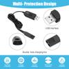 AOGOE 4.3 V Shaver USB Charging Cable Replacement, 4.3 V Charging Cord Compatible with Philips Charger Cable for QG3250, QG3340, YQ300, YQ306, S1000, S1060, S300, RQ311, RQ330, YQ308, S1060, QP2510 view 2