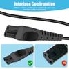 AOGOE 15 V USB Charging Cable Replacement HQ8505 Charger Cord Compatible with Philips Shaver HQ5, HQ6, HQ7, HQ8, RT7 Series, Norelco, AT750,HQ8142 Power Cable view 4