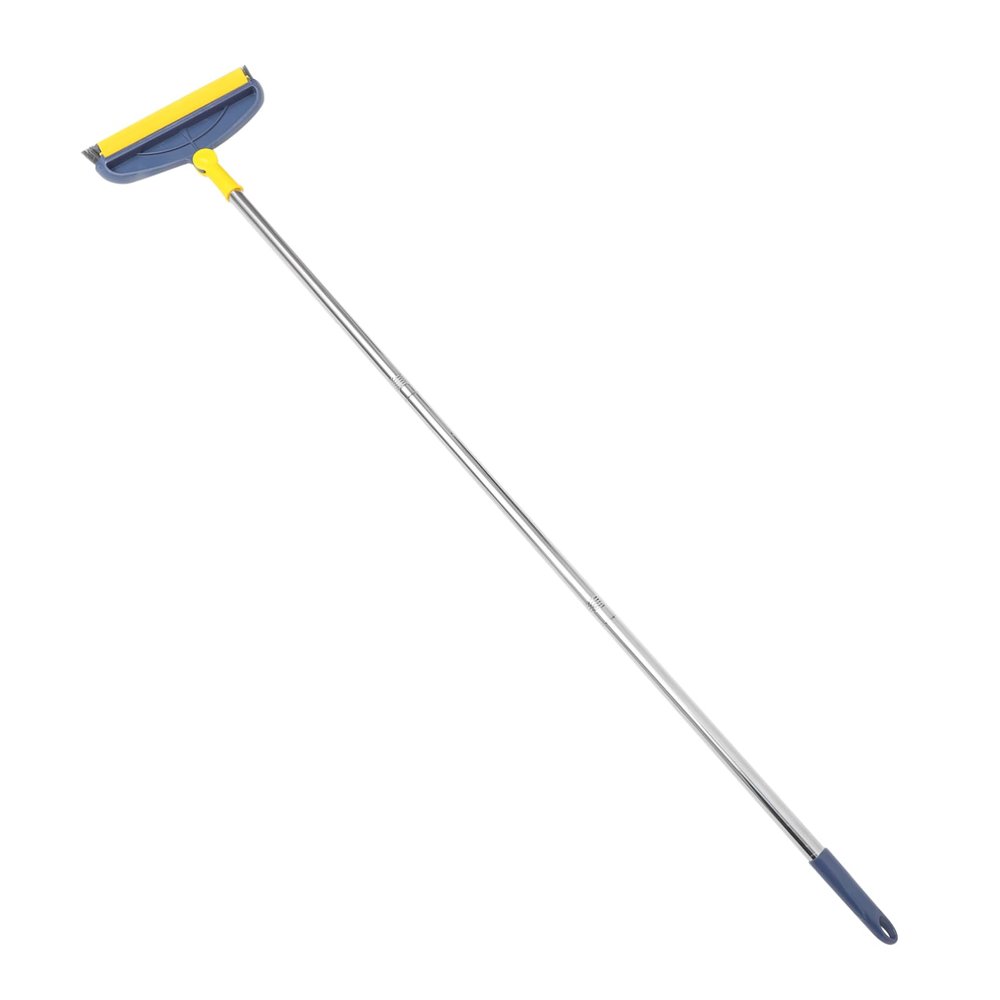 GAROZATION Bathroom Floor Brush Scrubber Long Handle Tile Corner Groove Cleaning Brush for Bathroom Kitchen Floor Crevice Water Stain