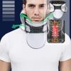 Neck Pain Relief Cervical Traction Device Neck Support & Stretcher for Instant Relief of Chronic Pain Best for Chiropractic Care and Vertebral Disk Alignment (Gray) view 3