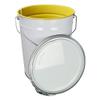 ITP Packaging 22 Litre Metal Tin Pail Bucket Drum Tub with Lid view 2