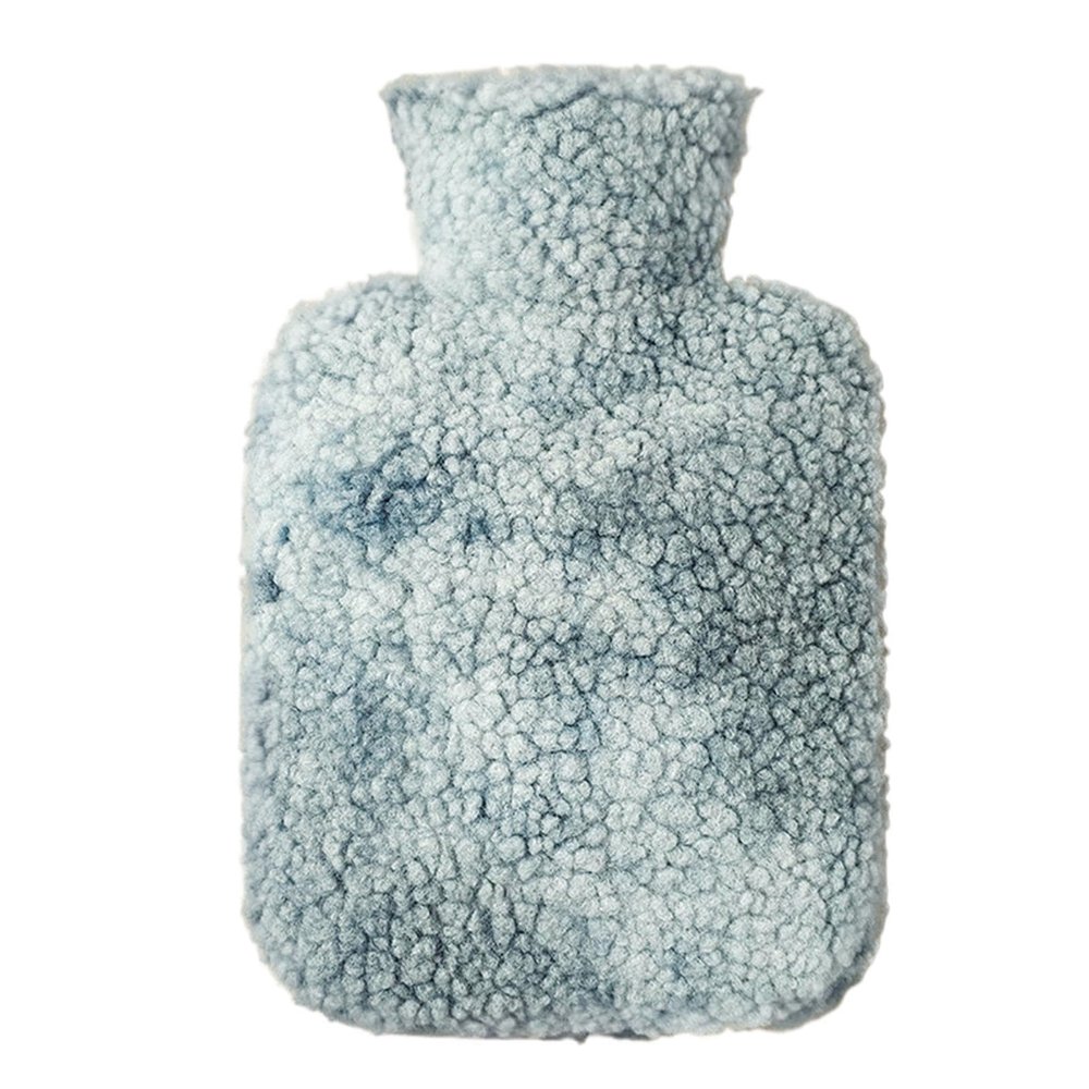 Tanxier Hot Water Bottle - 1000ml Heated Water Bag Bottles - Foot Warmer, Large Capacity Small Hot Water Bottle with Cloth Cover for Winter