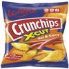 Lorenz Crunchips 3 Packets 130g | Lorenz X-cut Potato Snacks, Flavored Chips | (3 Pack, Hot & Spicy) view 1