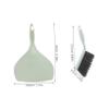 Zerodeko 3 Sets Desk Broom Dustpan Small Cleaning Brush and Dustpan for Tabletop Hand Held Broom for Boys and Girls Cleaning view 4