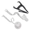 Skinfold Calipers, Body Fat Caliper Body Fat Tester Retractable Waist Measuring Tape BMI Measuring Tool Caliper view 1