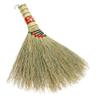 CANIGHT Handcrafted Straw Broom for Indoor Cleaning Compact Desktop Bed Broom with Short Handle for Effortless Dust and Dirt Sweeping Bedroom and Living Spaces view 1