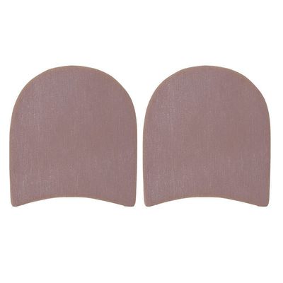 Rubber Heel Replacement Thicken Anti Slip Sole Pad Replacement Shoe Heel Repair Accessories for Leather Shoes and Bottom (Brown)