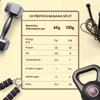 FitnesSHOCK High Protein Bars - High 20G Protein Content Protein Bar With No Added Sugar, Low Calorie Low Carb High Fibre, Banana Split Flavour 12Pcs 60G view 2