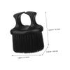 IWOWHERO 3pcs Beard Brush and Mustache Grooming Brush with Soft Bristles for Men Professional Barber Finger Hair Detangling and Styling Tool view 2