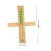 KITANDOVE Sturdy Wooden Hourglass Sauna Timer Decor Glass Hourglass for Sauna Room view 2