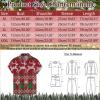 Mymyguoe Men's Christmas Shirt Slim Fit Xmas Christmas Costume Costume Shirt Christmas Printed Ugly Shirt 3D Printed Casual Wear Festival Party, Wine Red, XL view 3