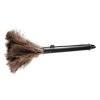 Dusters, Washable Mini Duster with Handle, Brown Chicken Feathers for Household Use view 3