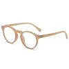LJCZKA Round Blue Light Blocking Glasses for Men Women Small Retro Computer Glasses Clear Anti Fatigue for Reading Texting Gaming view 1