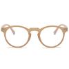 LJCZKA Round Blue Light Blocking Glasses for Men Women Small Retro Computer Glasses Clear Anti Fatigue for Reading Texting Gaming view 2