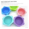 Healeved Silicone Wax Melting Bowl Set 2pcs Foldable Nonstick Mask Mixing Container with Spatula for Women Facial Mask DIY Wax Warmer Replacement Parts view 3