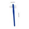 SEWOART 2pcs False Teeth Brush Double Sided Denture Cleaning Brush Dual Head Design Efficient Plaque Removal Portable Oral Care Tool for Denture Maintenance view 2
