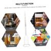 SEWOART 4pcs Glass Alcohol Wine Concentration Hydrometer Reusable for Wine Making view 3
