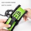 Hdynasty Green Leather Black Plush Detachable Collar, Role Play Party Accessories view 2