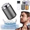 Mini Electric Shaver, Mini Shaver, Mini Portable Electric Shaver, Portable Mini Men's Razor Electric Shaver for Men, USB Rechargeable Waterproof Shaver Beard Trimmer (Gray) view 1
