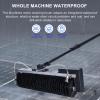Solar Panel Cleaner, Electric Rolling Cleaning Kit, Hand-held Outdoor Solar Panel Washing Rotation Brush, Window Cleaning Kit, for Fish Pond Photovoltaic Power Stations,5.5M view 2