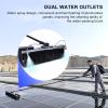 Solar Panel Cleaner, Electric Rolling Cleaning Kit, Hand-held Outdoor Solar Panel Washing Rotation Brush, Window Cleaning Kit, for Fish Pond Photovoltaic Power Stations,5.5M view 4