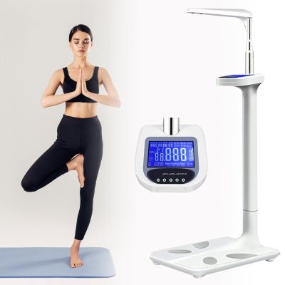 Smart Scale Weighting gym scale Ultrasonic Height digital scales for body weight BMI monitors - Body Weight Scale Step-on Body Fat Monitors For Clinics Schools
