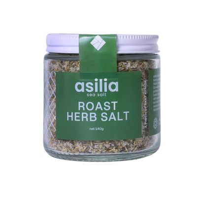 Asilia Salt |Roast Herb Salt |Seasonsing & Food Flavouring|Premium Seasoning for Meats, Potatoes and More | 140g