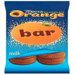 4 X Chocolate Orange Milk Bar 90g Delicious Tasty And Twisty Treat Gift Hamper For Birthday,Christmas,Easter,New Year