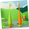 BELLIFFY Kids Manual Toothbrush Set 4pcs Extra Soft Bristles Ergonomic Handle Childrens Daily Use Toothbrushes for Travel and Toddler Oral Care view 3